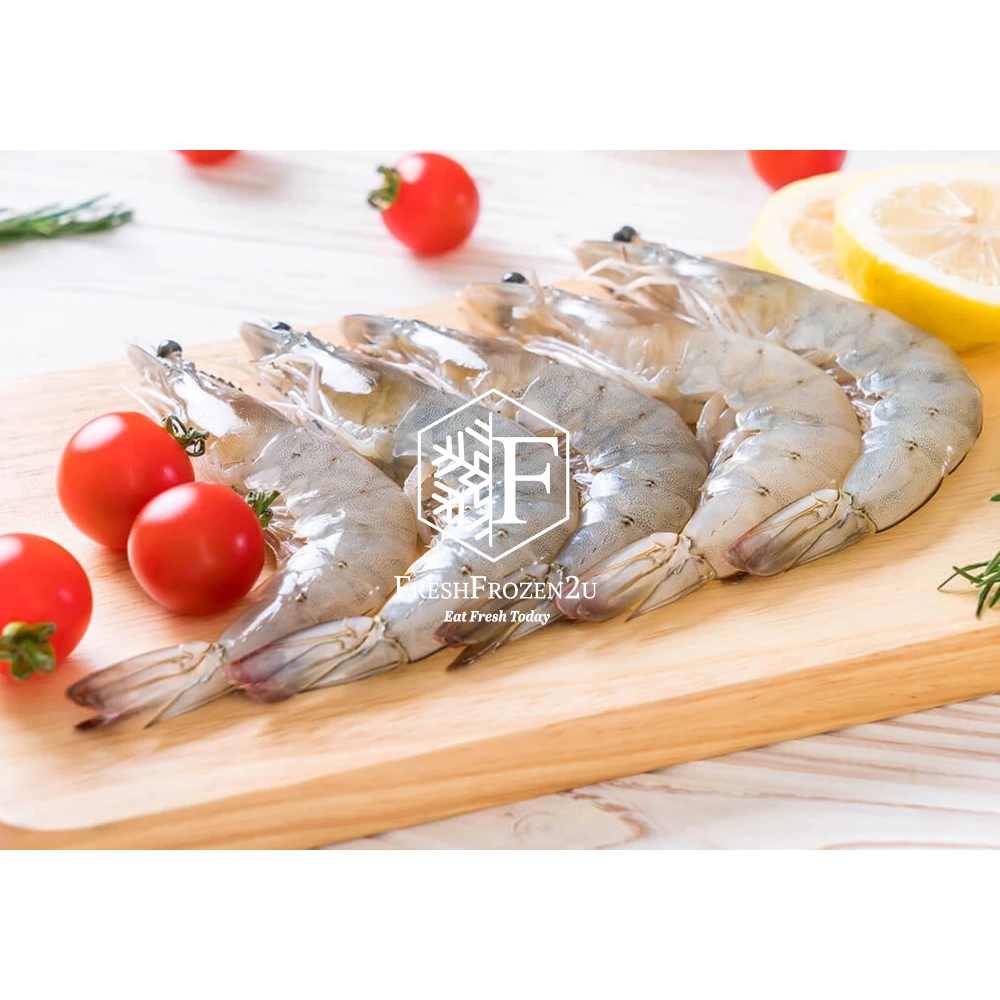 Vannamei Prawn (Shell On) (50-60 pcs) (1 kg)