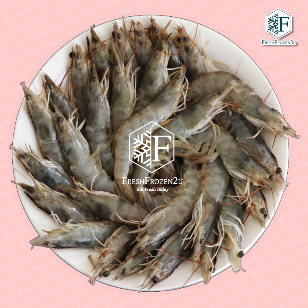 Vannamei Prawn (Shell On) (50-60 pcs) (1 kg)