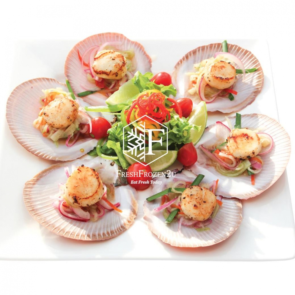 Scallop M (Half Shell) (500 g) 小带子半壳