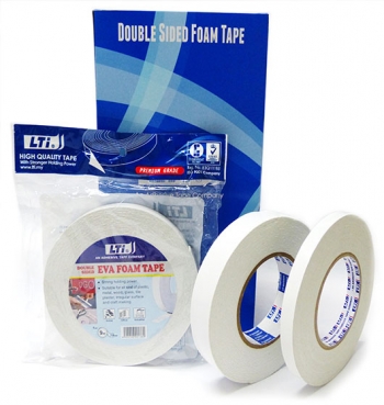 D812 - Double Sided Eva Foam Tape (White)