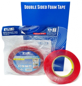 DA87 - Double Sided Acrylic Foam Tape (Transparent)