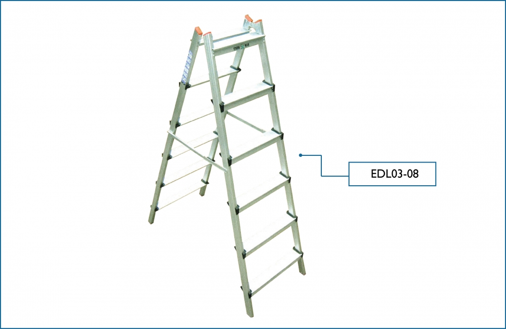 Shuter Man Aluminium E Double Step Ladder