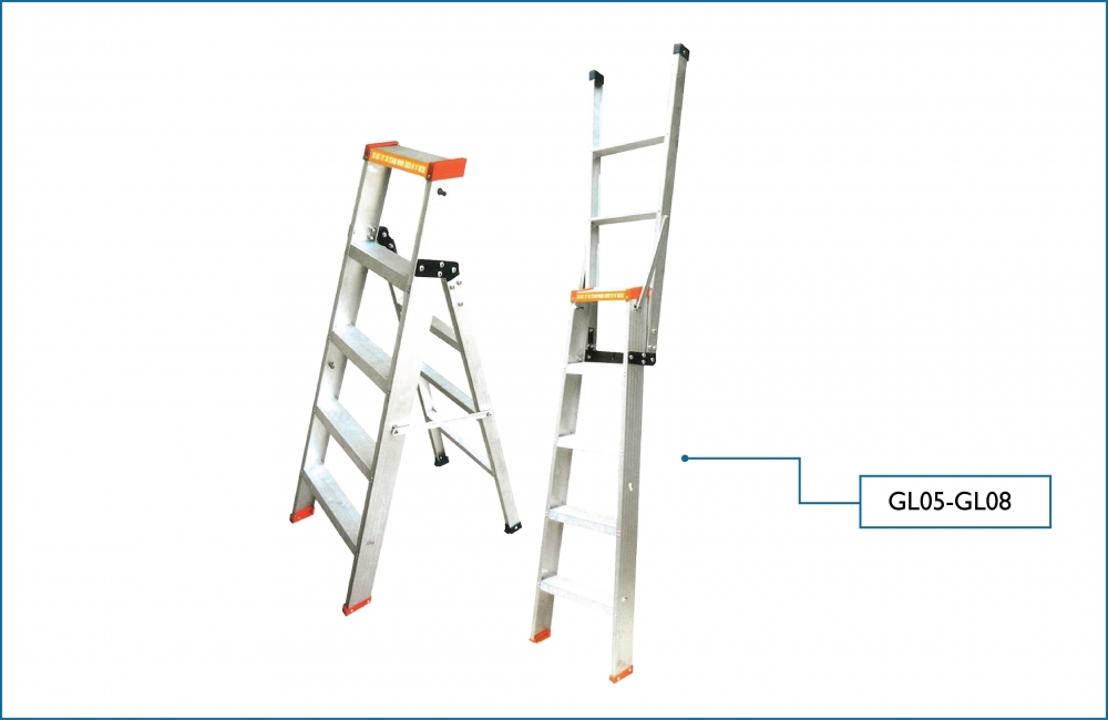 Shuter Man Aluminium 2 in 1 Ladder