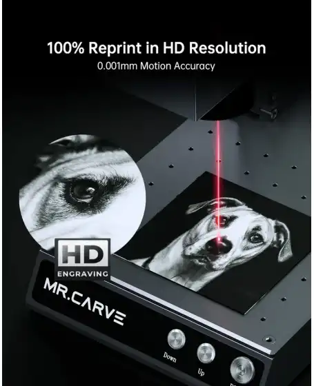 Mr Carve M1 – Fiber Marking Machine for Metal & Plastic 8