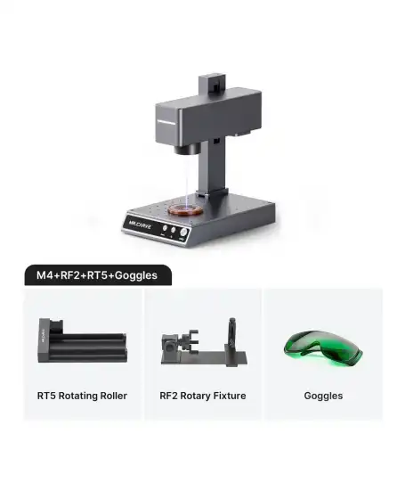 Mr.Carve M4 Dual-Laser Fiber Marking Machine for Metal and Wood 4