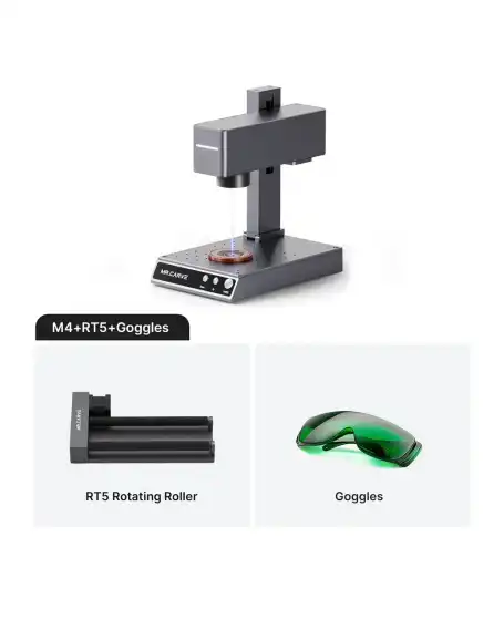 Mr.Carve M4 Dual-Laser Fiber Marking Machine for Metal and Wood 6