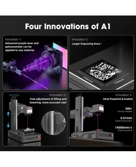 Mr Carve A1 – UV Laser Marking Machine 6