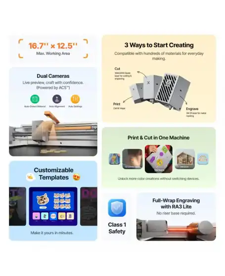 xTool M2 – Color Craft Laser Cutter & Engraver 12