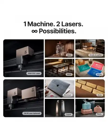 xTool P3 – 80W Flagship CO2 Laser Cutter 9