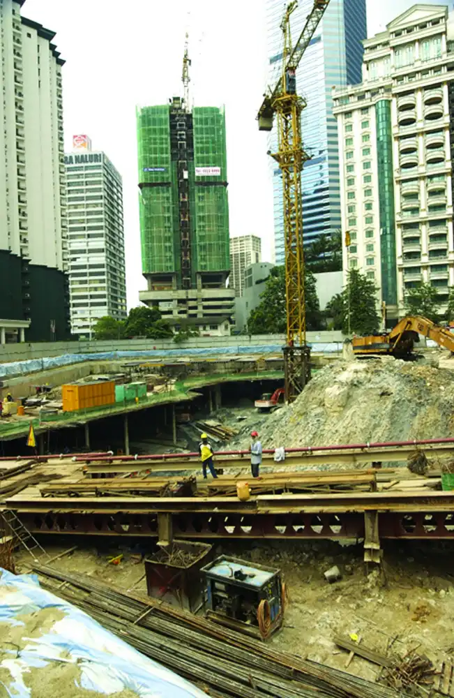 Sub-Structure and Basement Work @ Jalan Binjai, Kuala Lumpur