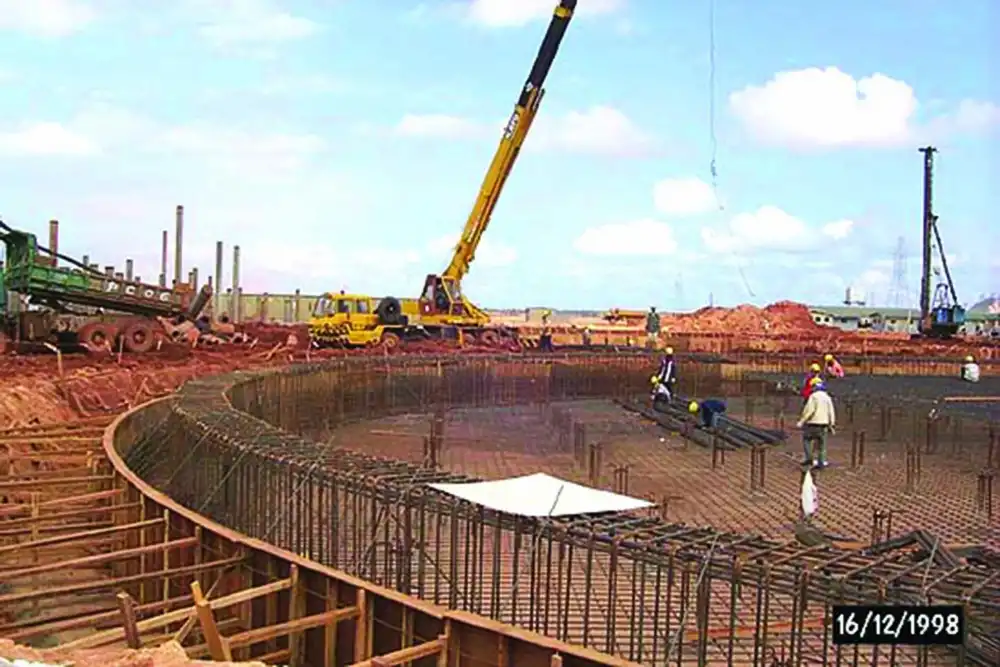 Reinforced Concrete Work @ Centralised Utility Facilities (Tank), Gebeng for Petronas Gas Berhad