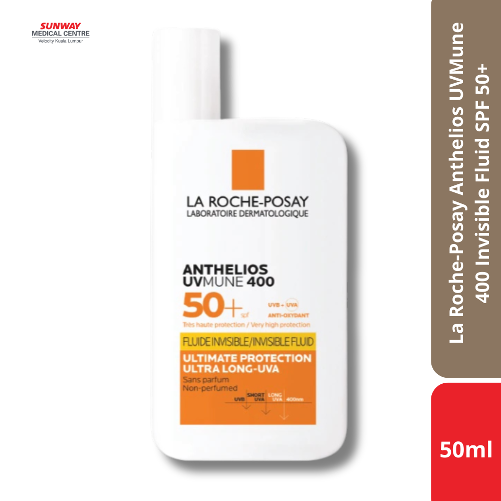 La Roche-Posay Anthelios UVMune 400 Invisible Fluid SPF 50+ (50ML)