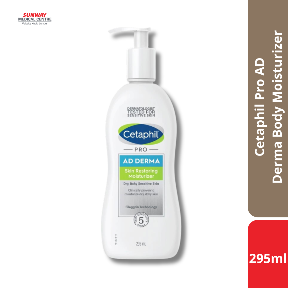 Cetaphil Pro AD Derma Body Moisturizer 295ml