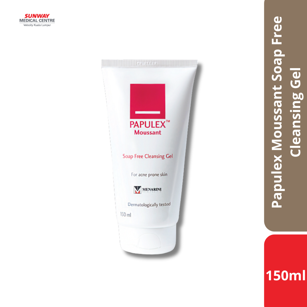 Papulex Moussant Soap Free Cleansing Gel 150ml
