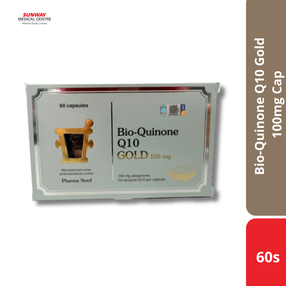 Bio-Quinone Q10 Gold 100mg Cap 60s