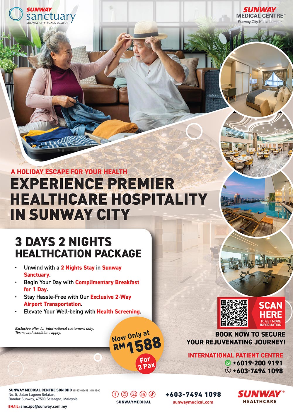 3D2N Healthcation Package