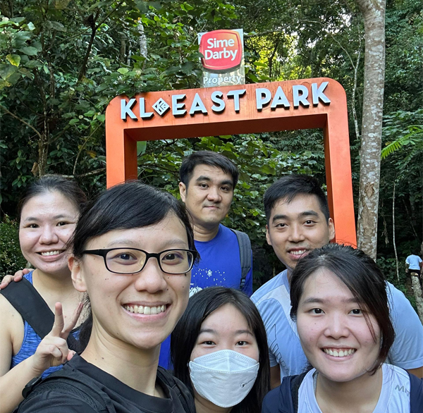 Dr Janice with friends
