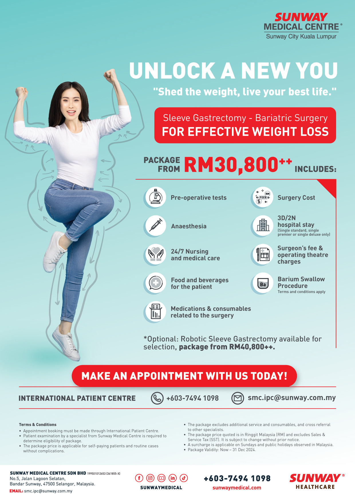 Sleeve Gastrectomy Bariatric Surgery Package