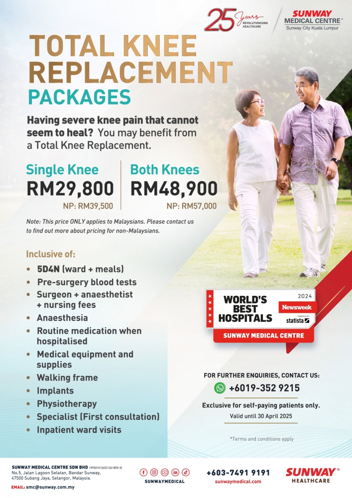 Total Knee Replacement Package