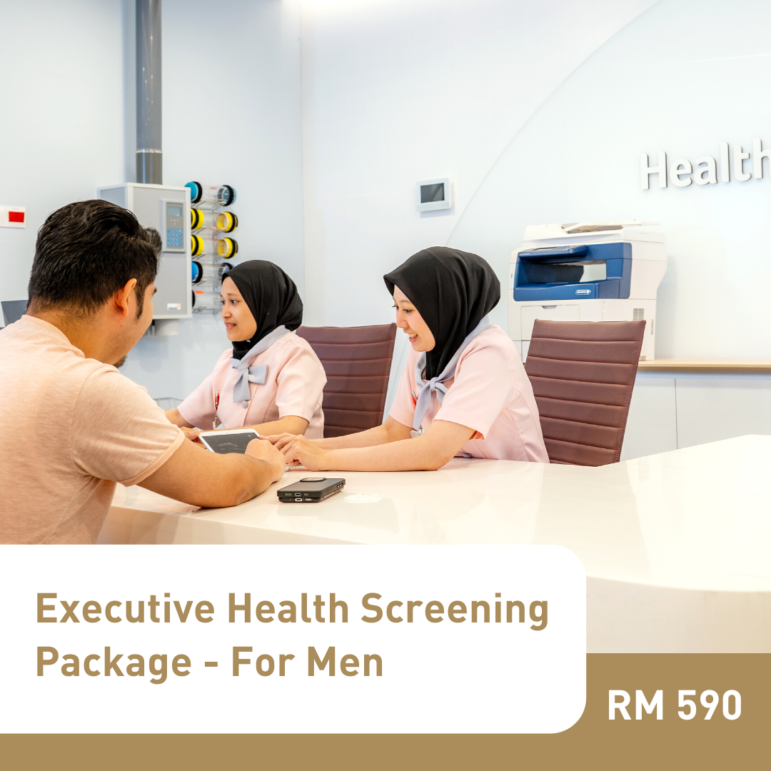 Executive Health Screening Package – For Men