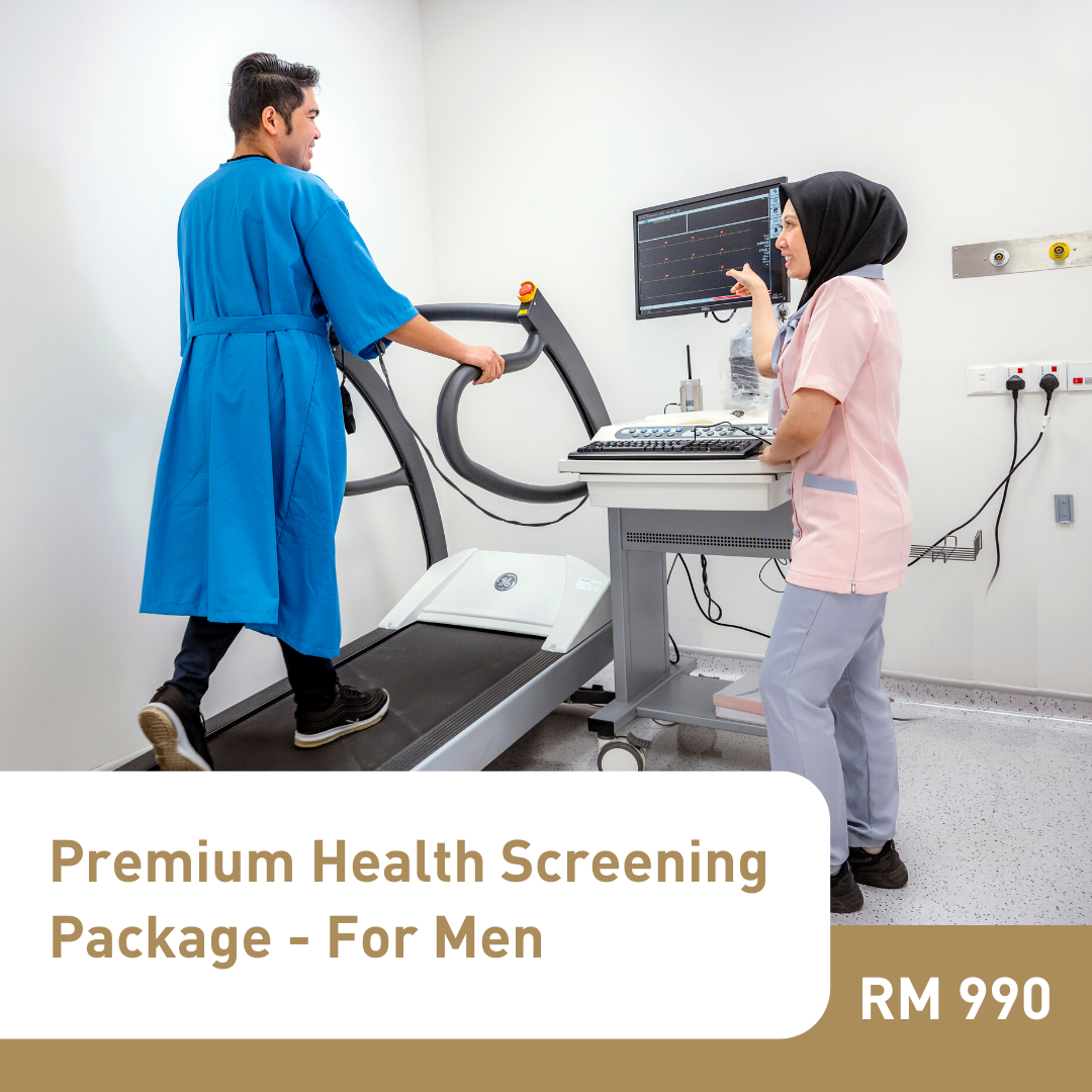 Premium Health Screening Package – For Men