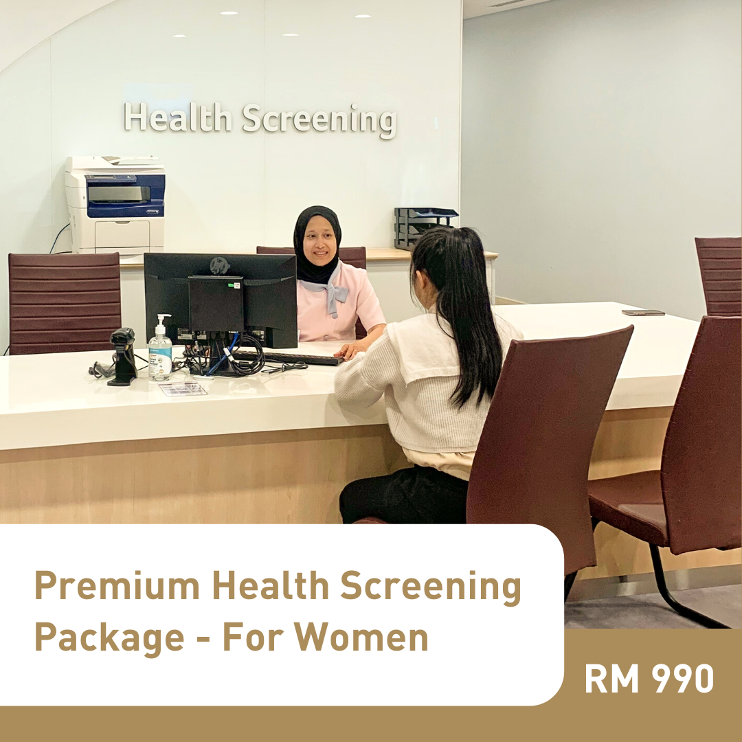 Premium Health Screening Package – For Women
