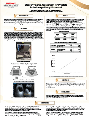 Bladder Volume Assessment for Prostate Radiotherapy Using Ultrasound